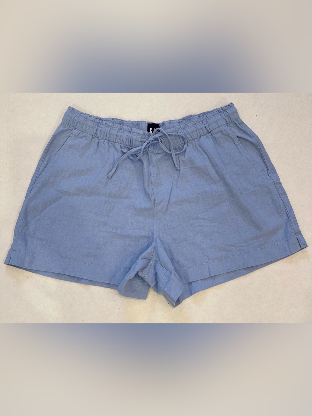 GAP Light Blue Women's Athletic Drawstring Shorts